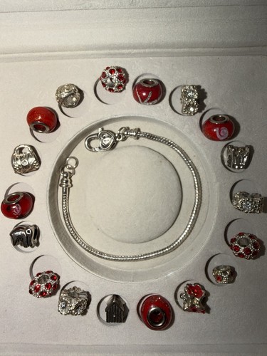 Chamilia charms bracelet - charms, &bracelet