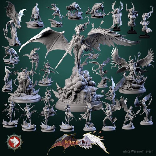 Dungeons and dragons models - and,