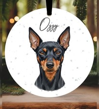 Miniature Pinscher Christmas