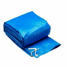 6-15ft Round Swimming Pool Cover for Outdoor Garden Frame Family Paddling Pools