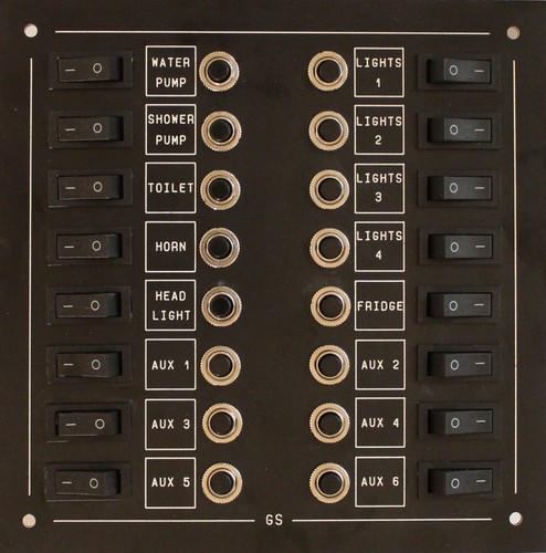 Marine 16way switch circuit - switch,