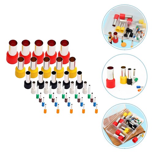 Assorted color polymer 40pcs - color,