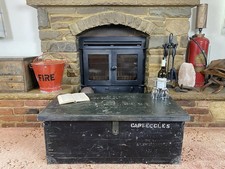 Military pine chest - military, vintage