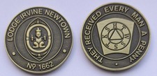 Lodge Irvine Newtown No. 1662 Mark Token