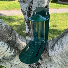 Squirrel Feeder Metal Garden Wildlife Feeding Station - Wall or Tree Mounted