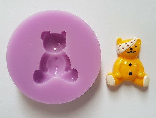 Pudsey silicone mould for - silicone,