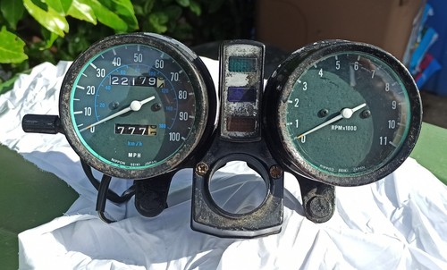 1980 kawasaki kz200 clocks - kawasaki,