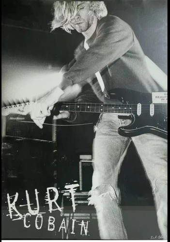 New sealed kurt - cobain, poster