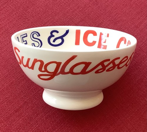Emma bridgewater red and blue - red,
