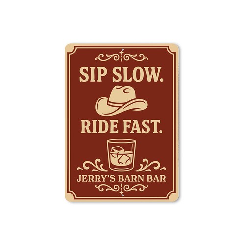 Sip slow ride fast aluminum - sip,