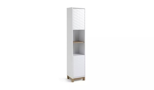 White oak tallboy bathroom - tallboy,