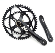 Barelli Race 2pc 24/22mm Road Bike Crankset 50/34 Aluminium 172.5mm New CR-03-J3