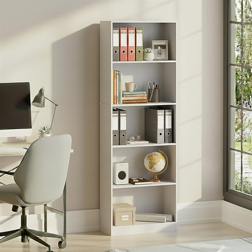 Cube 5 tier bookcase - 2,