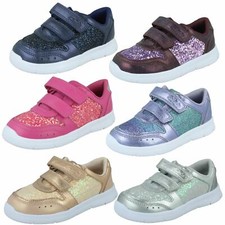 Girls Clarks Lightweight Trainers 'ATH Sonar'