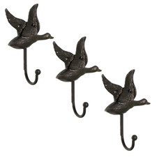 3PC Metal Duck Flying Vintage