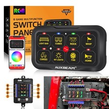 AUXBEAM RGB 8 Gang Switch