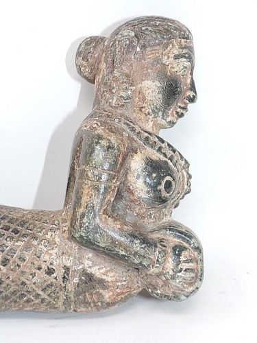 Antique indian black stone - indian,