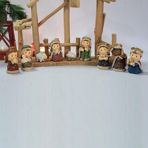 Christmas nativity manger - manger, set