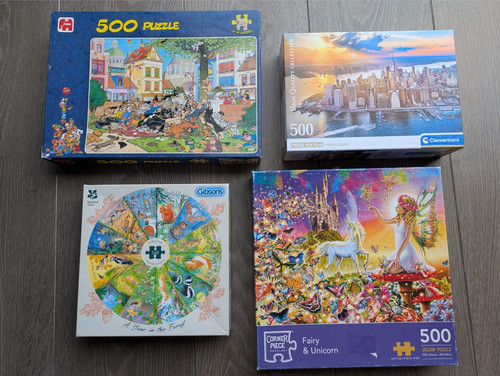 Jigsaws bundle 500 - bundle, 4