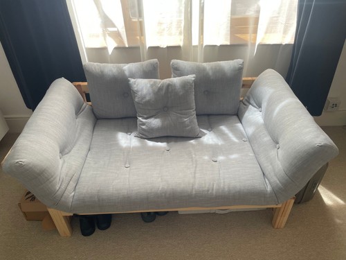 Futon company pine snuggler - futon,
