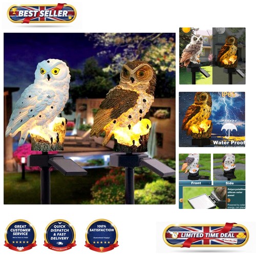 Charming owl solar led light - charming,