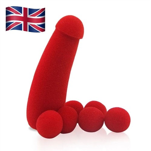 Red sponge balls - sponge,