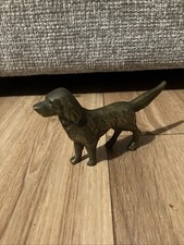 Vintage Solid Brass Labrador