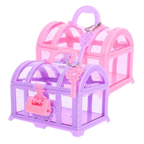 2pcs treasure chest box - box, pirate