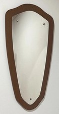 70’s Teak Wall Mirror Danish