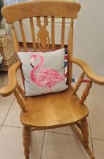 BEAUTIFUL PINE ROCKING CHAIR NURSERY FROM THE OLD CREAMERY FURNITURE 