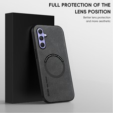 Shockproof Case For Samsung Galaxy A13/A14/A53/A54 5G PU Leather Mag Safe Cover