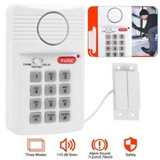 Burglar Window Alarms Wireless Door Alarm Keypad Loud Alarm Password Alarm