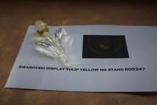 Swarovski Crystal SCS Tulip Yellow - 606568- Unboxed - Retired (2004) - Vintage