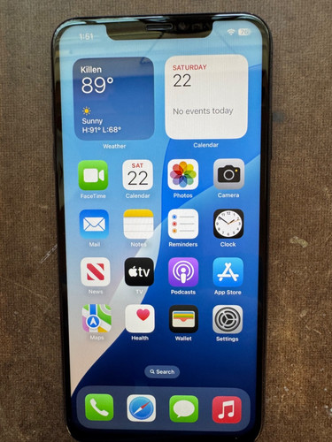 Apple iphone max - max, gray