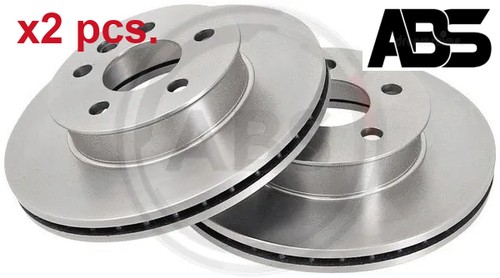 Pcs front brake disc - disc, set