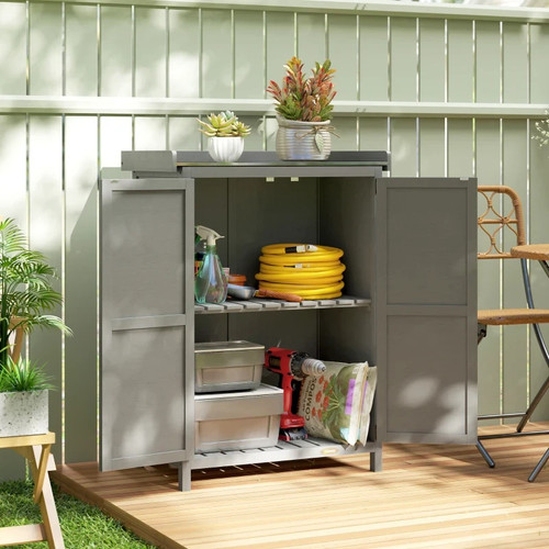 Wooden garden shed - wooden,
