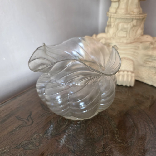 Fluted vase bowl - bowl, rim