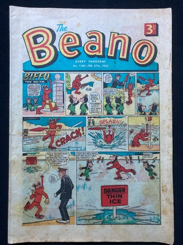 The beano comic 27th - 27th, february