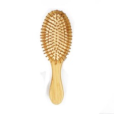 Bamboo wooden paddle hair - bamboo,