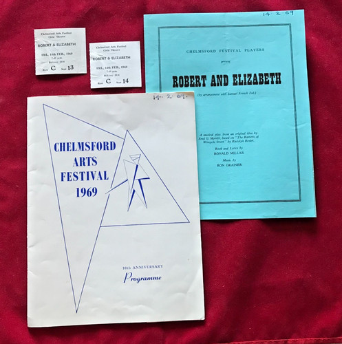 Chelmsford arts festival 1969 - arts,