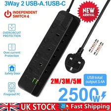2-5Meter Extension Lead 3 Gang
