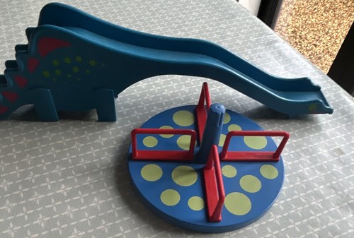 Playmobil slide and - and, roundabout
