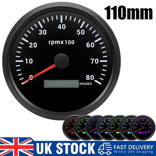 110mm waterproof tachometer - 110mm,