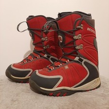 DC Sabre 0107 BS Snowboard Boots - UK Size 7 - Red/Black
