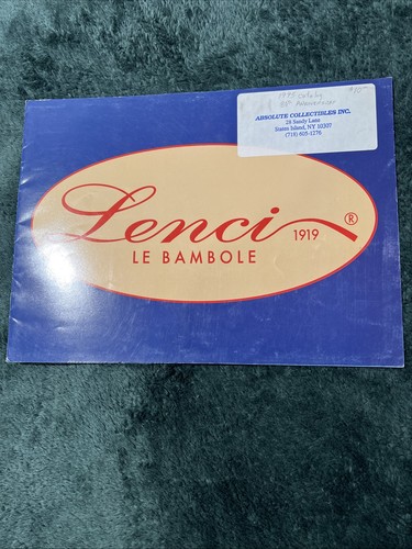 Lenci felt doll catalog - lenci,