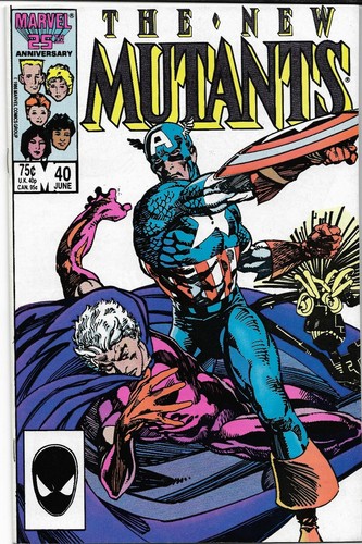 New mutants back - (1983), #40