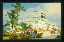 Postcard - Grace Line New