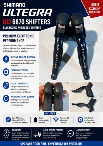 Shimano ultegra di2 6870 - shimano,
