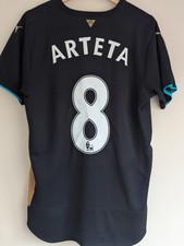 Genuine ARSENAL 2015/16 Third Shirt | #8 ARTETA | Medium (M)