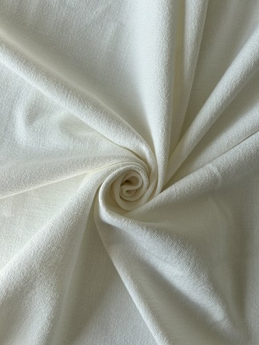 White cotton blend luxury - white,